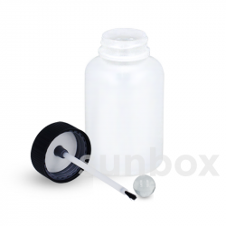 Bouteille 120ml Naturelle avec Bouchon Pinceau
