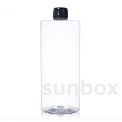 Flacon TUBE 400ml 25% R-PET Transparent
