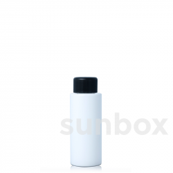 Flacon tubulaire court en PET de 75 ml
