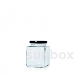 Pot CUBIC en Verre Transparent 50ml