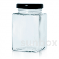 Pot CUBIC en Verre Transparent 725ml