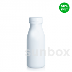 Bouteille DAIRY 250ML Blanc (50% RPET)