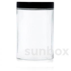 Pot en verre transparent de 1.000 ml