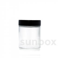 Pot en verre transparent de 100 ml