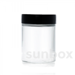 Pot en verre transparent de 300ml