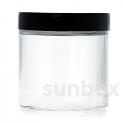 Pot en verre transparent de 750ml