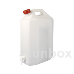 Jerricane carré avec robinet 20L
