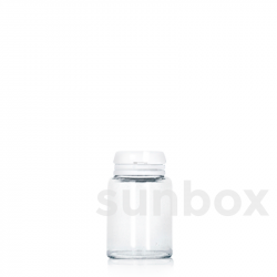 Pilulier en Verre 10ml Transparent