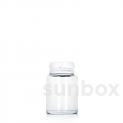 Pilulier en Verre 15ml Transparent