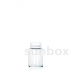 Pilulier en Verre 8ml Transparent