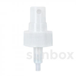 Bouchon Spray Blanc 24/410 Strié Ressort Extérieur Tige