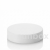 Couvercle blanc pot en verre de 360ml