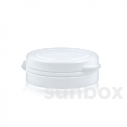Couvercle à charnière blanc (Piljar / Pharma Pot)