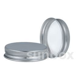 Couvercle Aluminium Pot en Verre 20ml