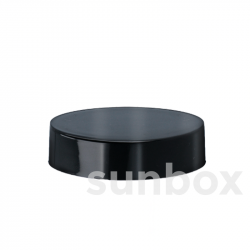 Couvercle Noir Pot en Verre 250ml