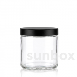 Pot en Verre Transparent 125ml