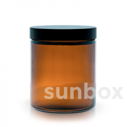 Pot en Verre 250ml Ambre