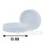 Couvercle Chicago blanc D85